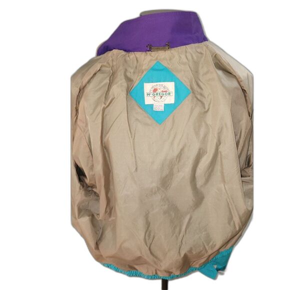 Vintage McGregor Blue Lightweight Windbreaker Jacket Size L - Picture 4 of 11